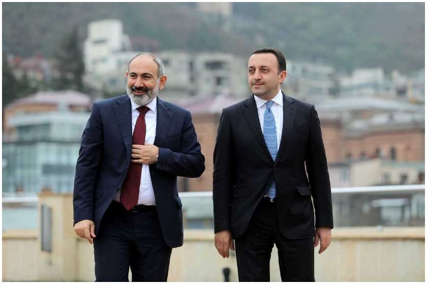 ნიკოლ ფაშინიანი
ირაკლი ღარიბაშვილი