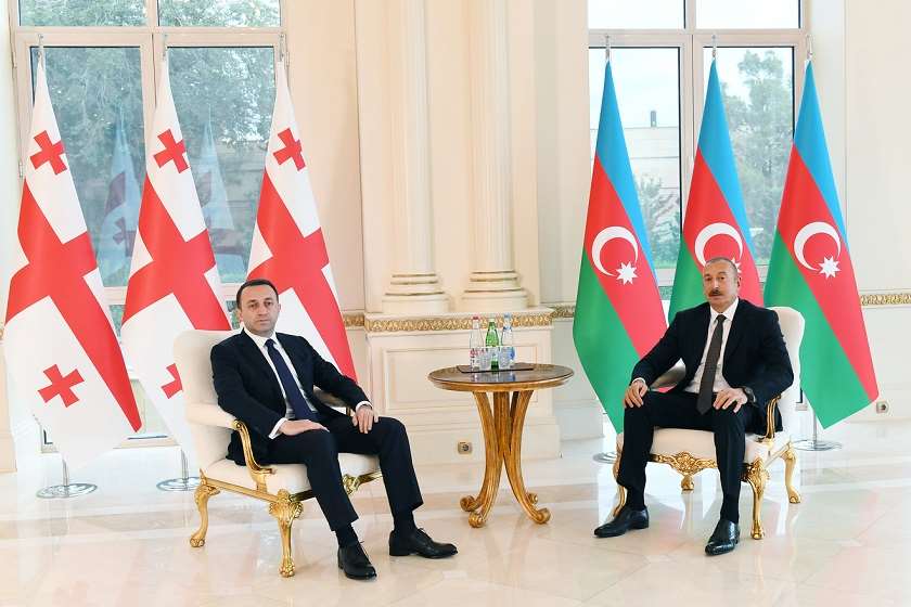 ირაკლი ღარიბაშვილი ილჰამ ალიევი