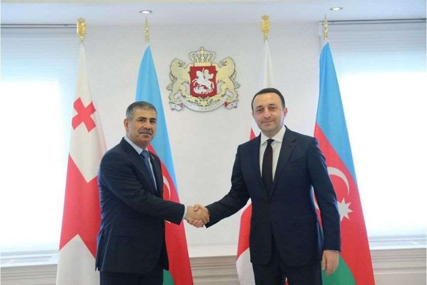 ზაქირ ჰასანოვი და ირკლი ღარიბაშვილი
