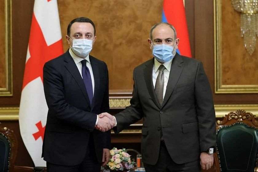 ირაკლი ღარიბაშვილი; ნიკოლ ფაშინიანი