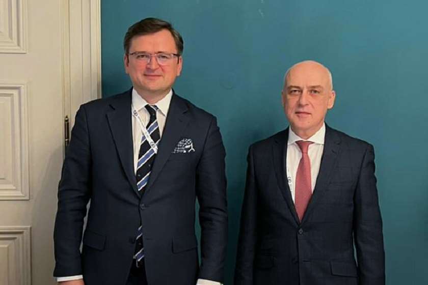 დმიტრო კულება და დავით ზალკალიანი