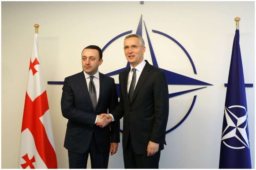 იენს სტოლტენბერგი ირაკლი ღარიბაშვილი