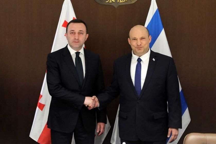 ირაკლი ღარიბაშვილი;  ნაფტალი ბენეტი