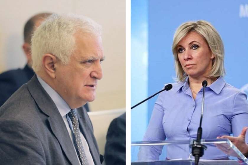 ამირან გამყრელიძე და მარია ზახაროვა