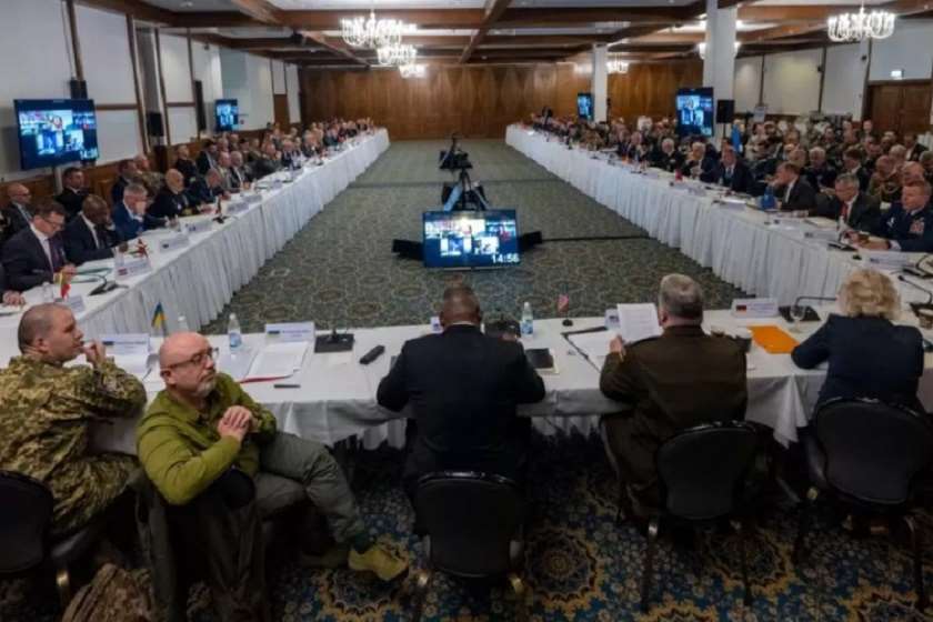 შეხვედრა გერმანიაში, რამშტაინის ბაზაზე, 26 აპრილი