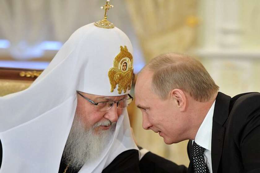 პატრიარქი კირილი და ვლადიმერ პუტინი