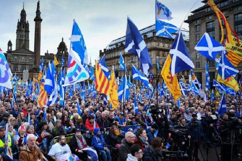 2016 წელი, შოტლანდიის გაერთიანებული სამეფოდან გამოყოფის მომხრეთა აქცია
