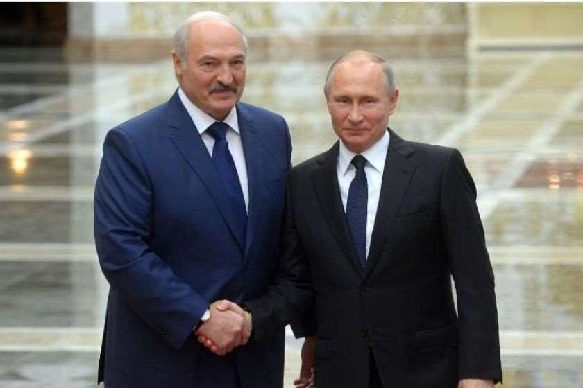 ალექსანდრე ლუკაშენკო და ვლადიმირ პუტინი