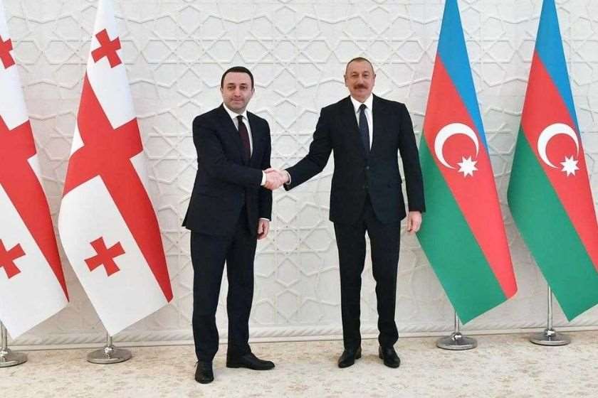 ირაკლი ღარიბაშვილი; ილჰამ ალიევი