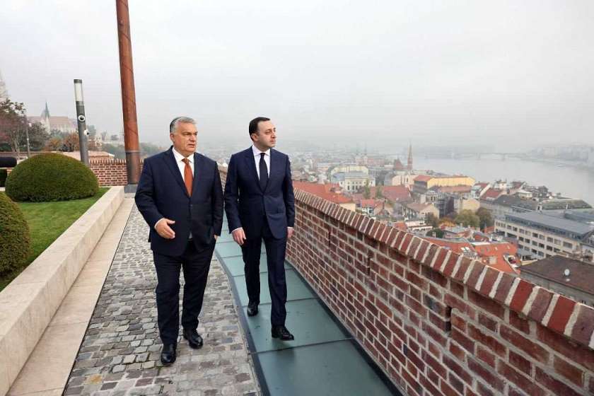 ვიქტორ ორბანი და ირაკლი ღარიბაშვილი