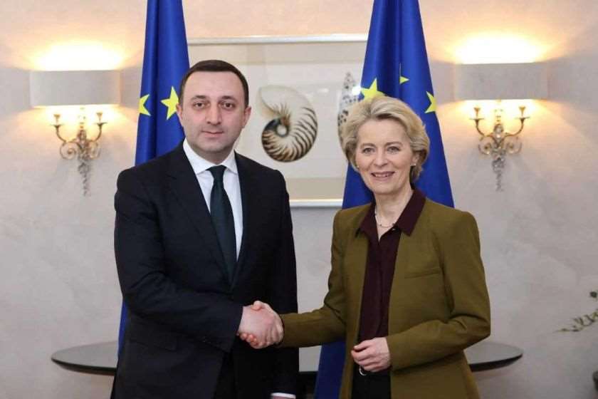 ირაკლი ღარიბაშვილი
ურსულა ფონ დერ ლაიენი