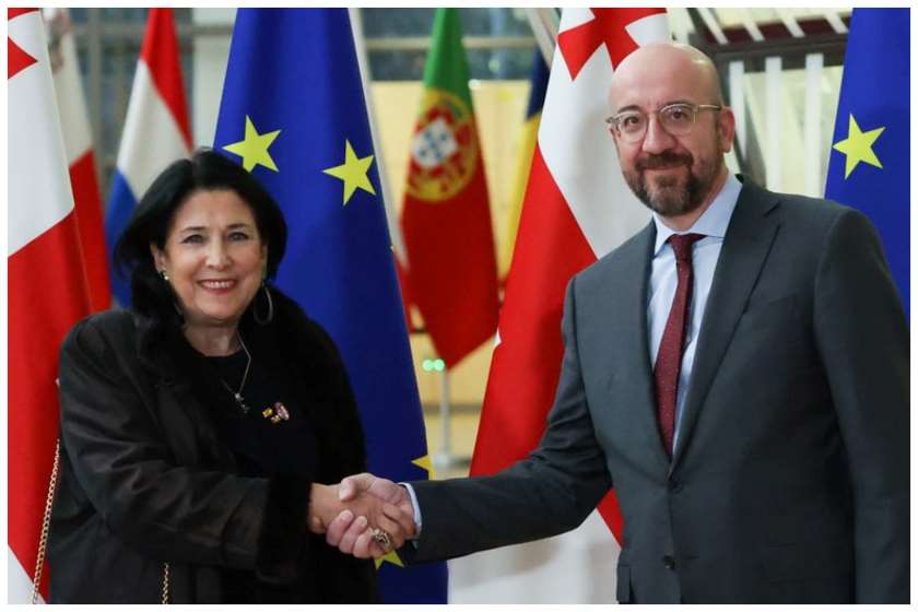 სალომე ზურაბიშვილი
შარლ მიშელი