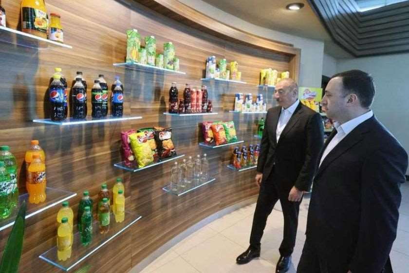 ილჰამ ალიევი; ირაკლი ღარიბაშვილი