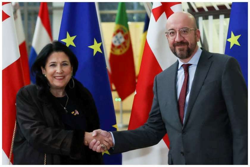 სალომე ზურაბიშვილი
შარლ მიშელი