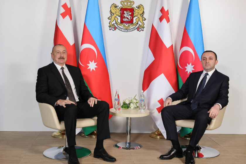 ილჰამ ალიევი
ირაკლი ღარიბაშვილი