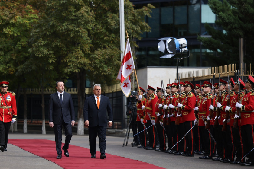 ირაკლი ღარიბაშვილი და ვიქტორ ორბანი