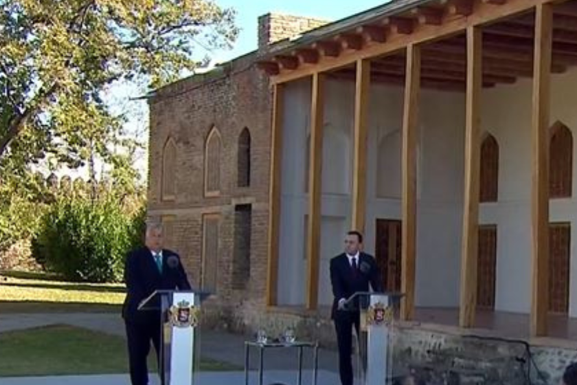 ვიქტორ ორბანი და ირაკლი ღარიბაშვილი