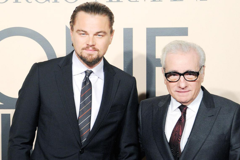 ლეონარდო დიკაპრიო და მარტინ სკორსეზე