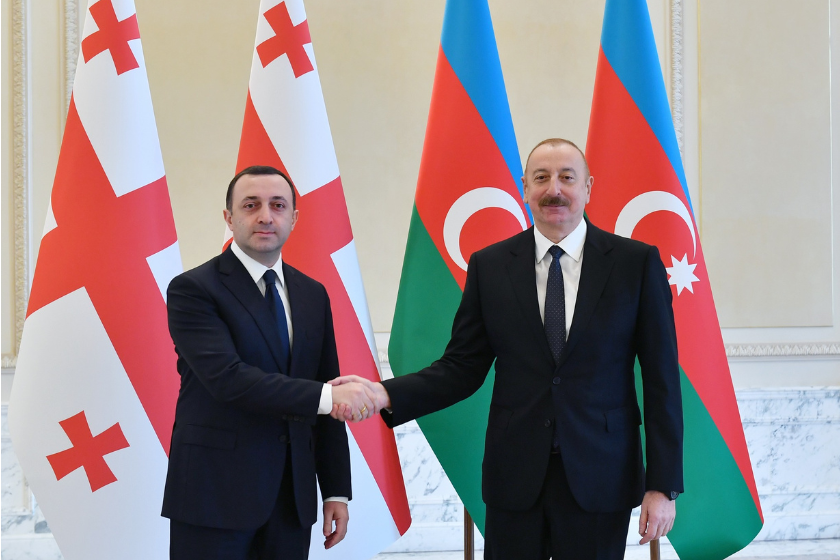 ირაკლი ღარიბაშვილი
ილჰამ ალიევი