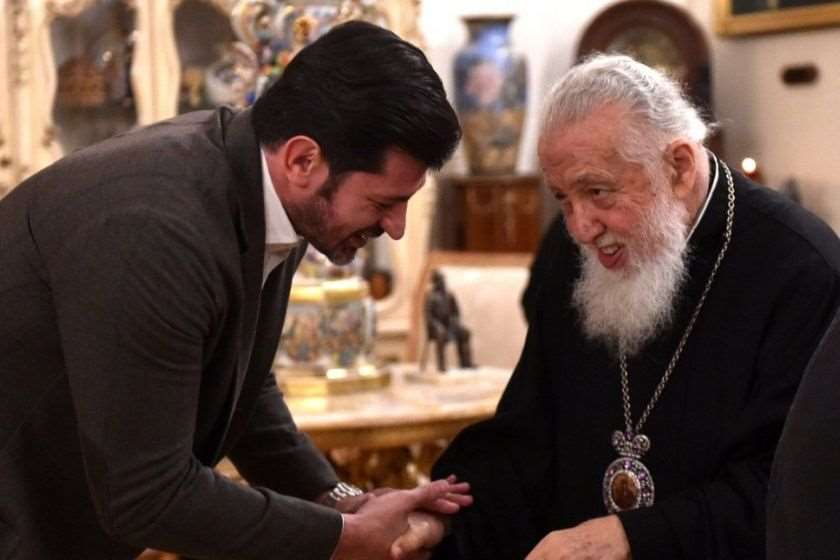 კათოლიკოს-პატრიარქი, ილია მეორე; კახა კალაძე