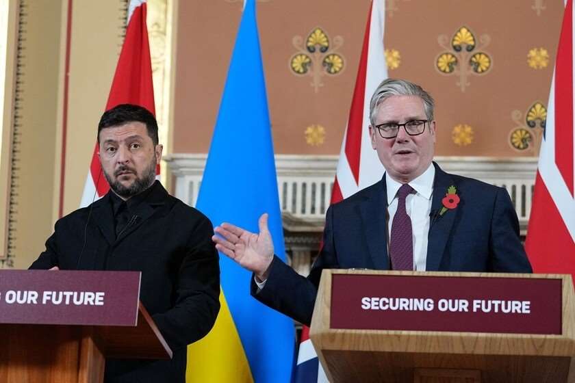 ვოლოდიმირ ზელენსკი კირ სტარმერი