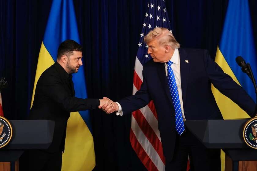 ვოლოდიმირ ზელენსკი დონალდ ტრამპი
