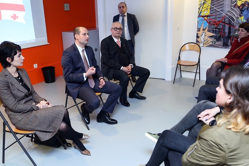 შეხვედრა ქართულ დიასპორასთან