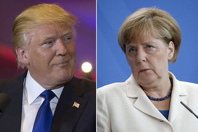 დონალდ ტრამპი
ანგელა მერკელი