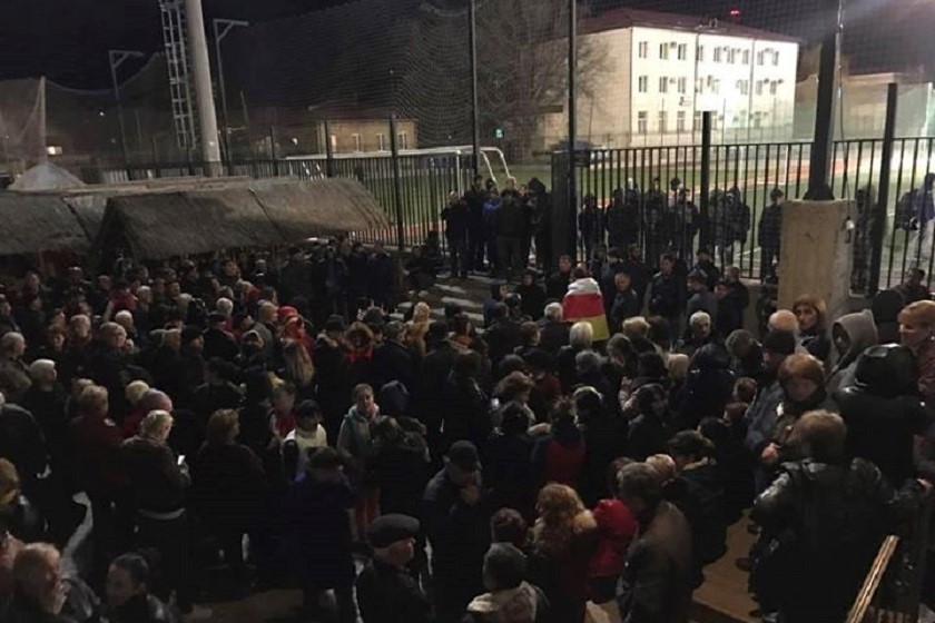 აქცია ცხინვალში