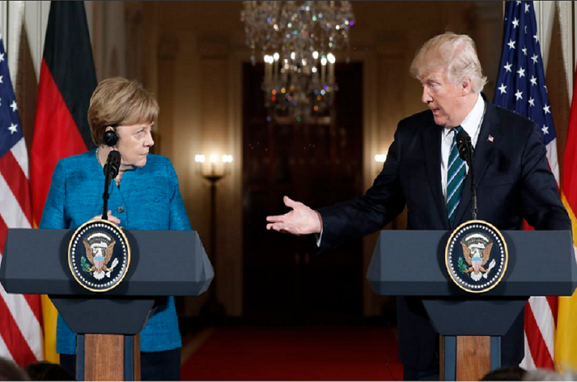 ანგელა მერკელი
დონალდ ტრამპი