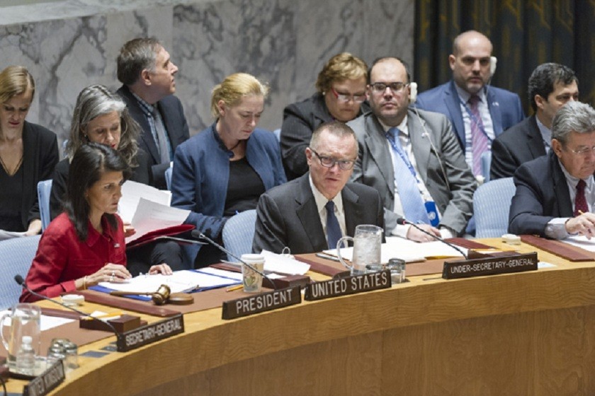 გაეროს უშიშროების საბჭოს სხდომა