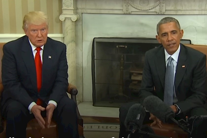 დონალდ ტრამპი
ბარაკ ობამა