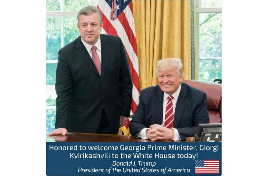 გიორგი კვირიკაშვილი
დონალდ ტრამპი