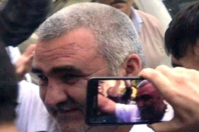 აფგან მუხტარლი სასამართლოს
სხდომის დაწყებამდე