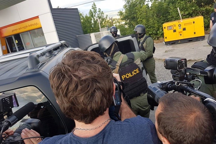 სპეცოპერაცია
აღმაშენებლის ხეივანში