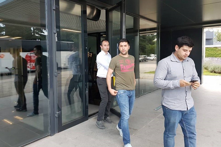 შოთა პაკელიანი ადვოკატებთან ერთად