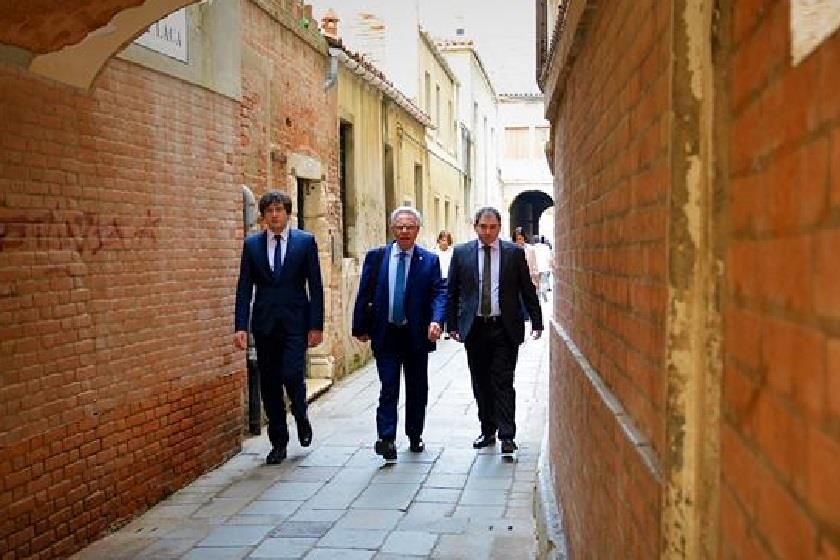 ჯანი ბუკიკიო ირაკლი კობახიძესთან ერთად