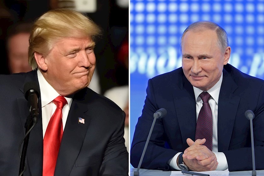 დონალდ ტრამპი
ვლადიმერ პუტინი