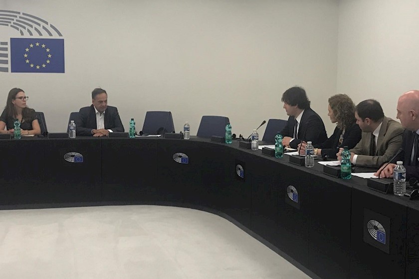 ირაკლი კობახიძის შეხვედრა
ევროპარლამენტარებთან