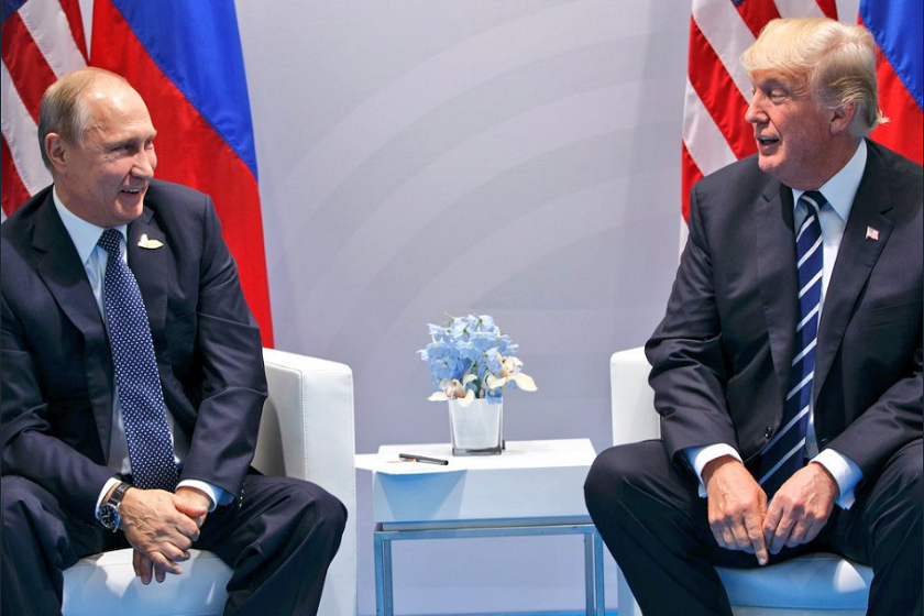 ვლადიმერ პუტინი
დონალდ ტრამპი 