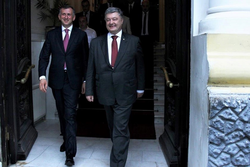 პატარაძის და პოროშენკოს შეხვედრა