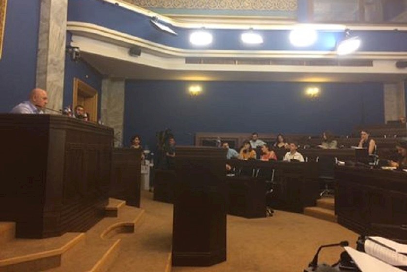 შეხვედრა პარლამენტში