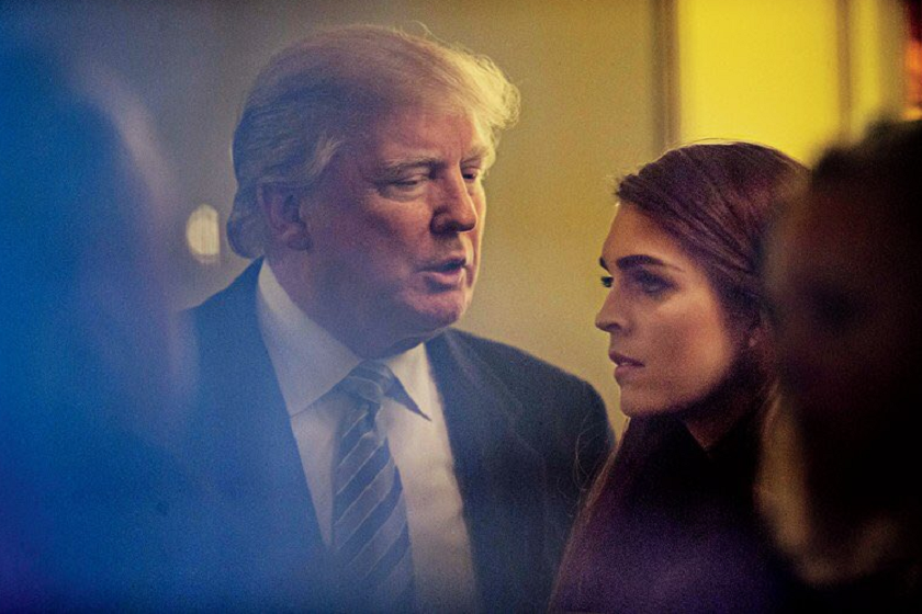 დონალდ ტრამპი
ჰოუპ ჰიქსი 