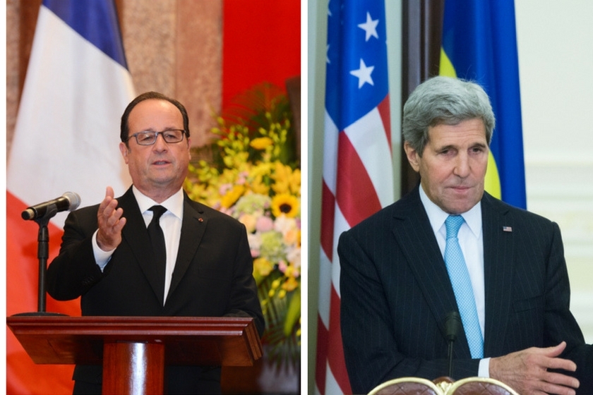 ფრანსუა ოლანდი, ჯონ ქერი