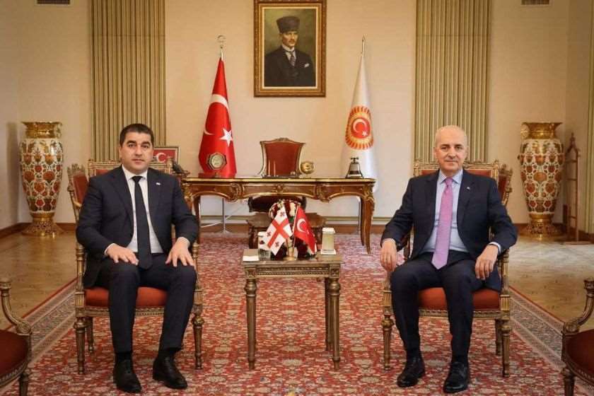 Shalva Papuashvili Numan Kurtulmuş